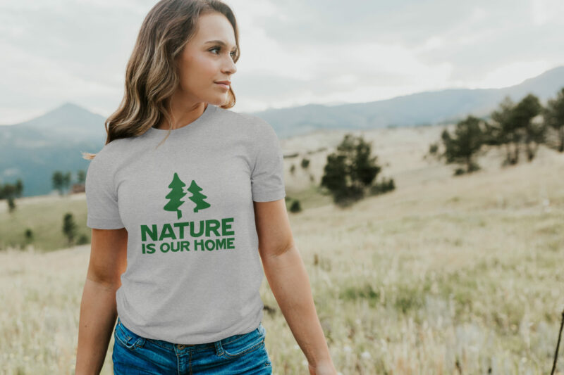 Nature is Our Home Unisex Tee