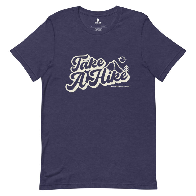 Take A Hike With Mountain and Sun Unisex Tee