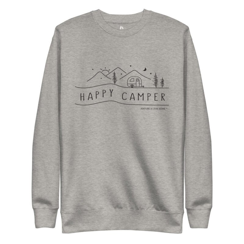 Happy Camper Unisex Premium Sweatshirt