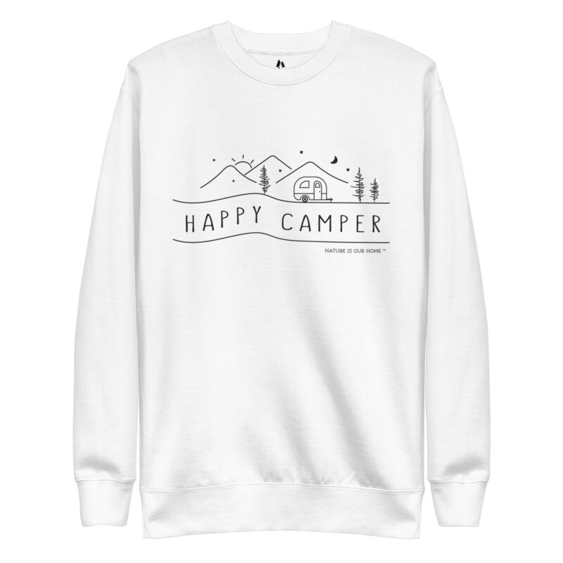 Happy Camper Unisex Premium Sweatshirt