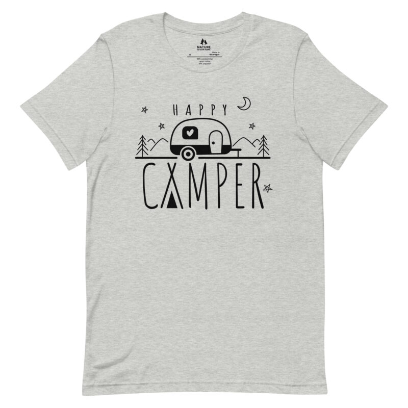 Happy Camper with Retro Camper Tee
