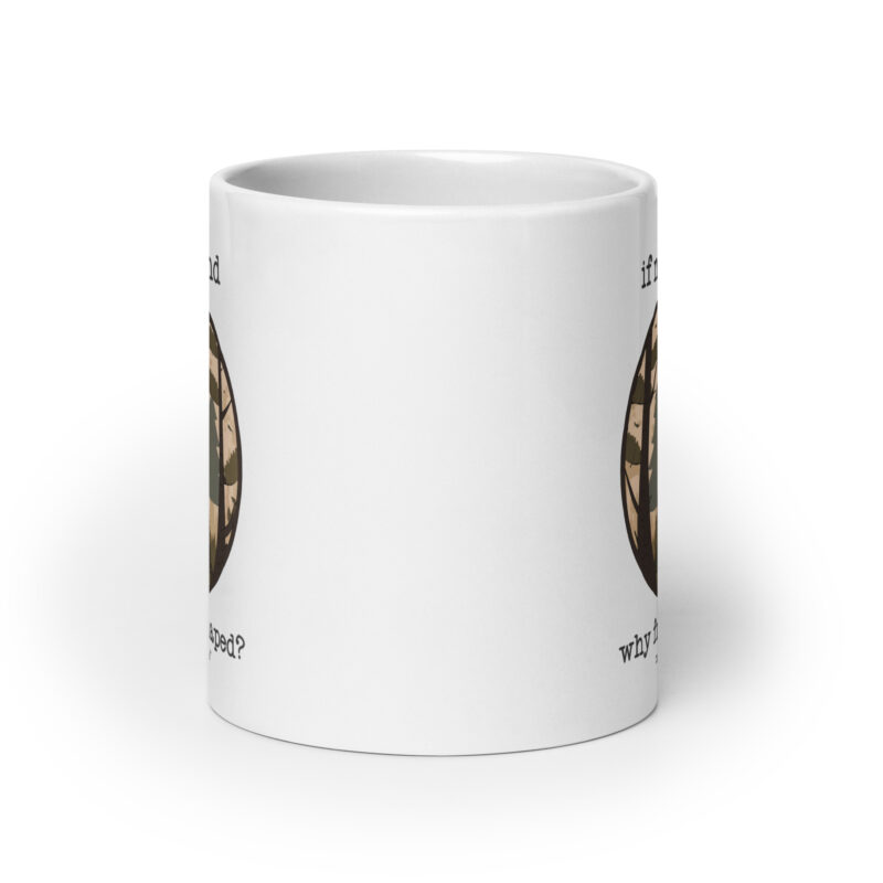 If Not Friend Why Friend Shaped - Bear Coffee Tea Mug