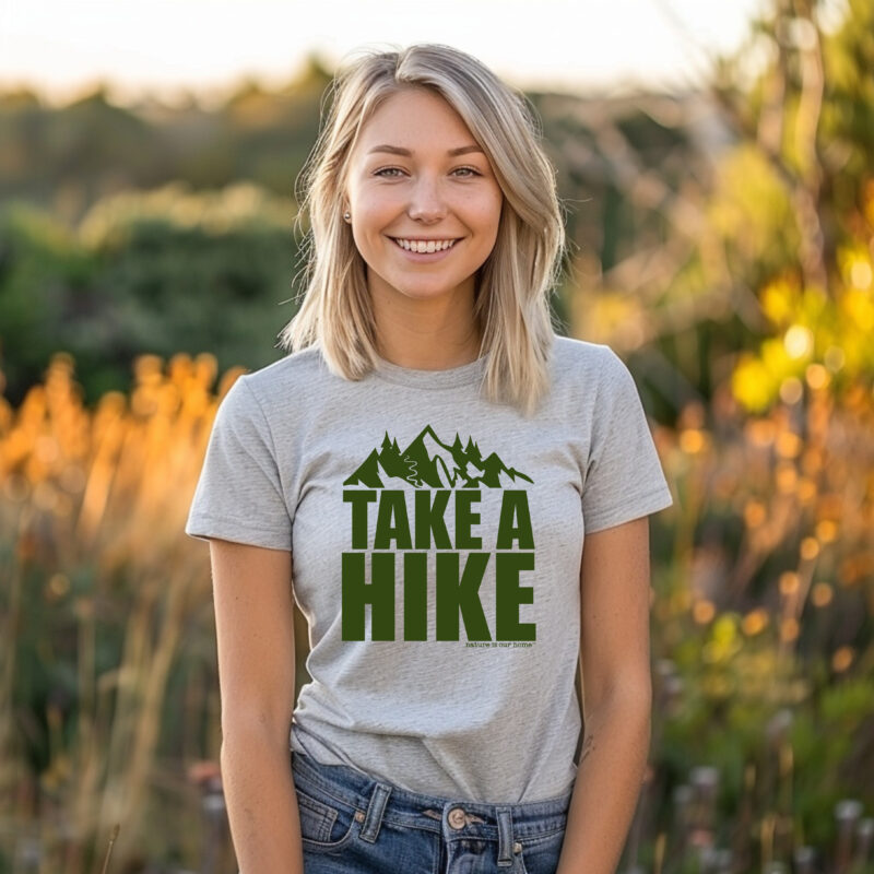 Take a Hike with Mountain Unisex Tee