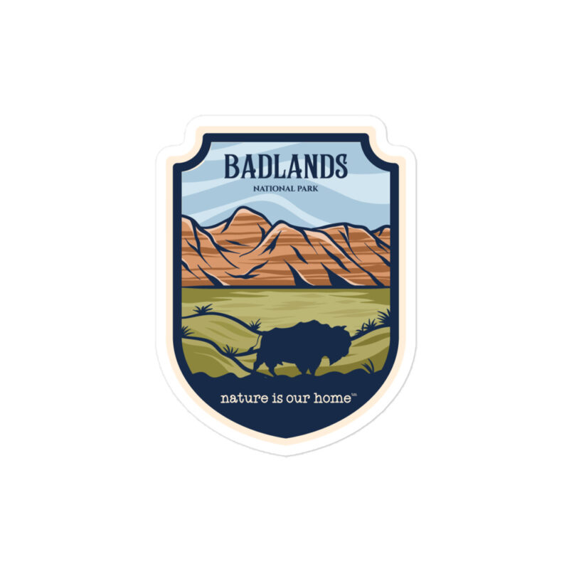 Badlands National Park Vinyl Sticker