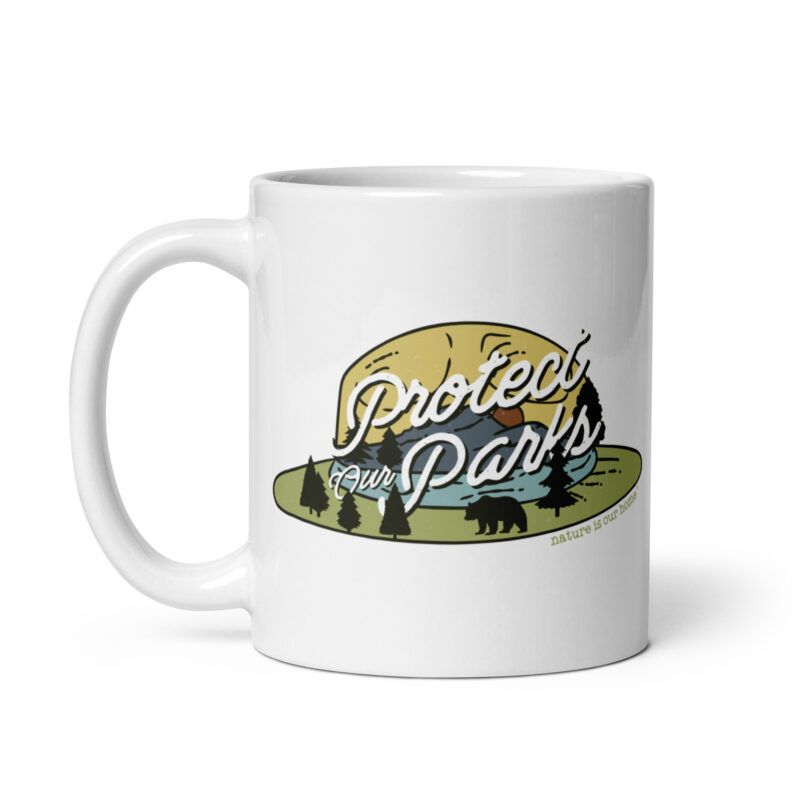 Protect Our Parks with Park Ranger Hat Coffee Mug