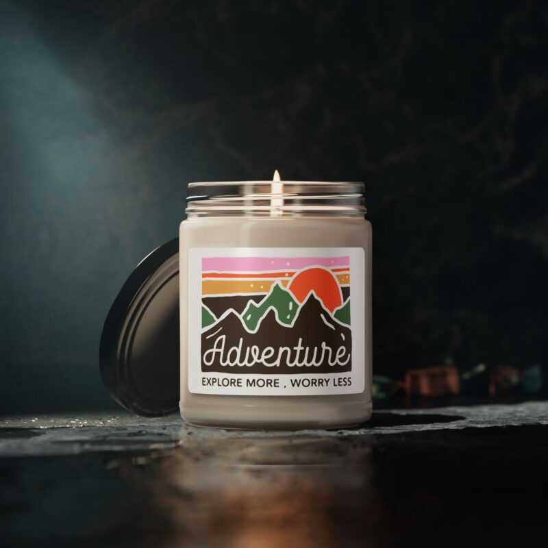 Adventure - Explore More, Worry Less - Scented Soy Candle - 9oz