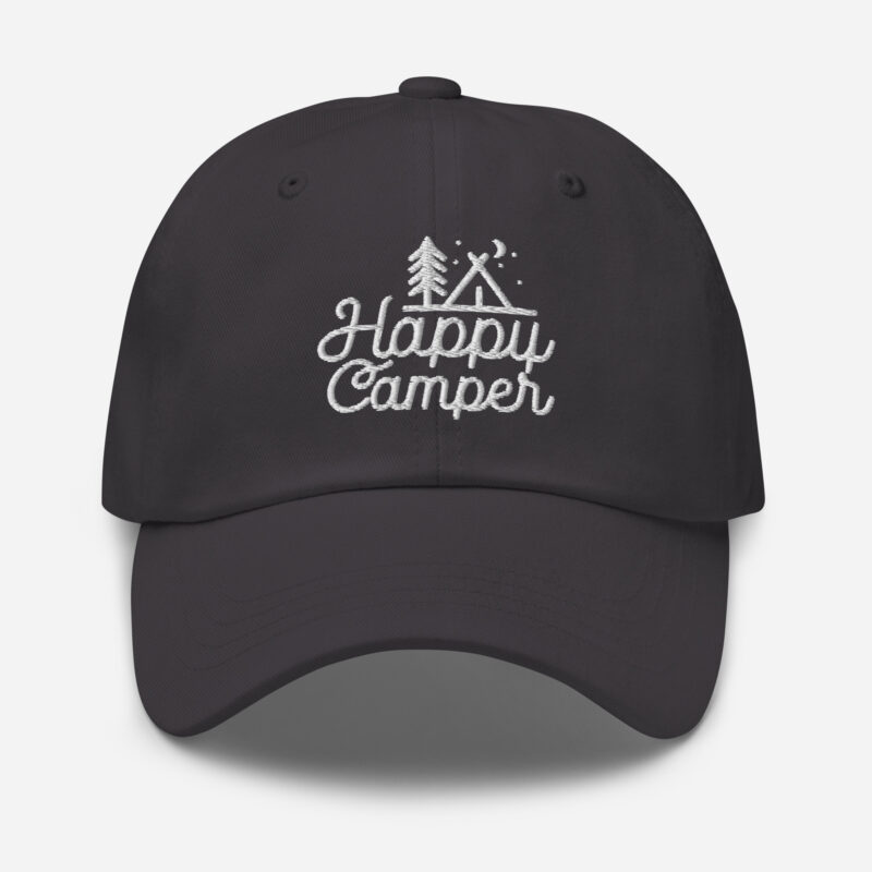 Happy Camper Baseball Cap
