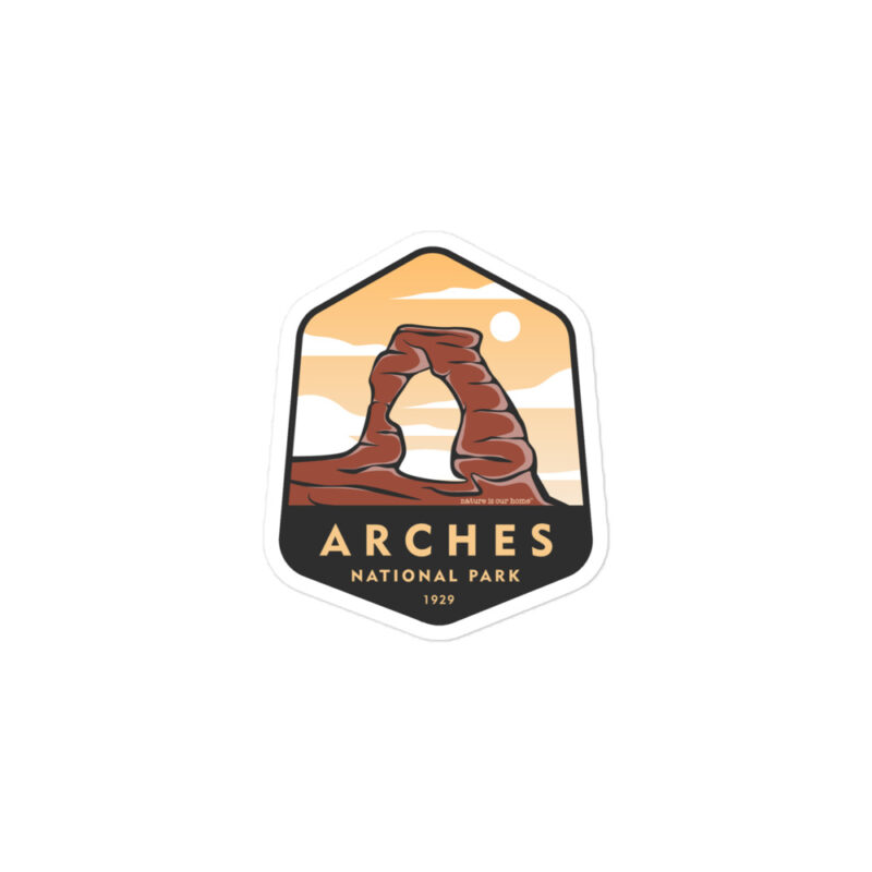 Arches National Park Vinyl Sticker