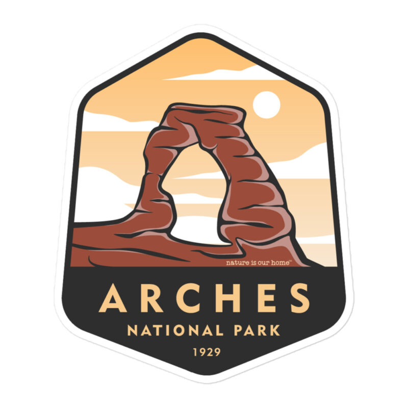 Arches National Park Vinyl Sticker