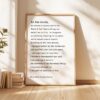 In the woods, we return to reason and faith. • Ralph Waldo Emerson Quote • Typography Art Print • Nature (1836)