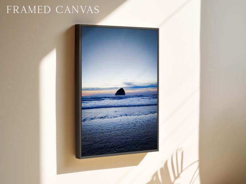 Oregon Coast Wall Art – Cape Kiwanda Pacific City Sunset Photography Print – Coastal Beach Ocean Seascape Fine Art by Jessie Dysart