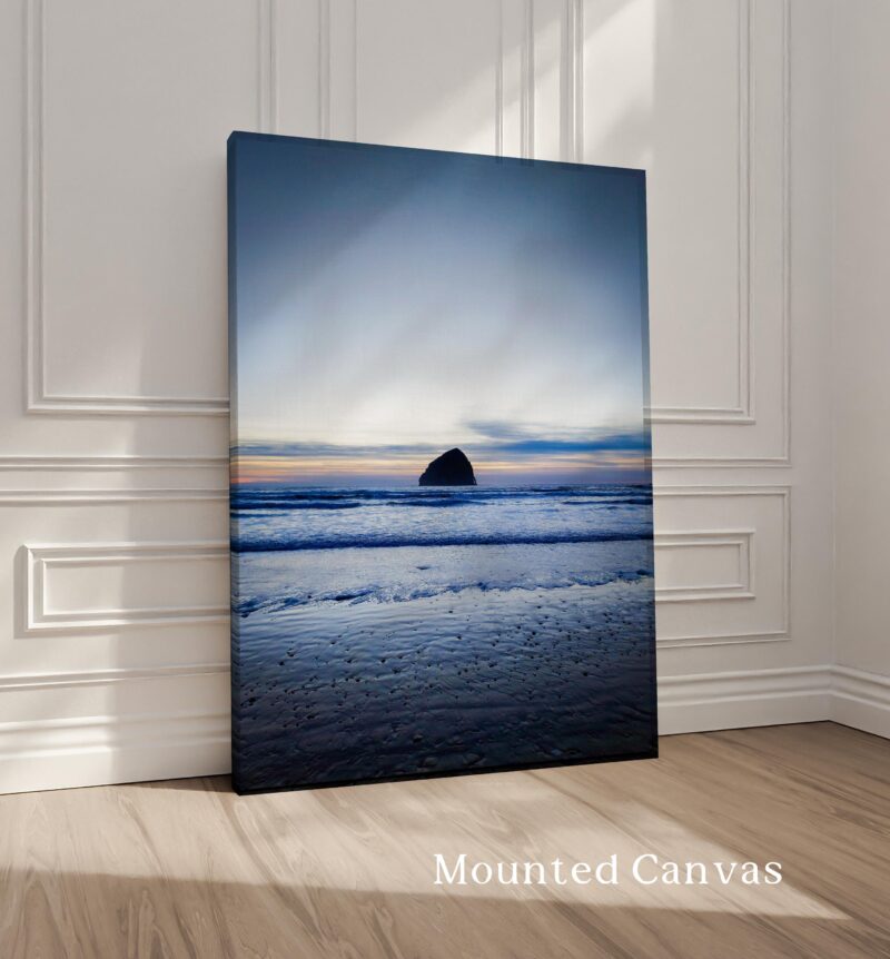 Oregon Coast Wall Art – Cape Kiwanda Pacific City Sunset Photography Print – Coastal Beach Ocean Seascape Fine Art by Jessie Dysart