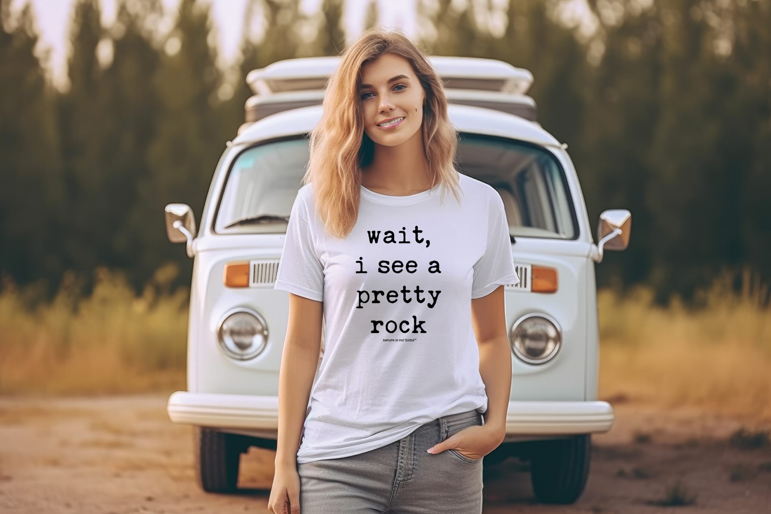 Wait I See a Pretty Rock Shirt • Funny Nature Unisex Tee • Hiking Lover Gift • Outdoorsy Wait I See a Pretty Rock Shirt • Funny Nature Unisex Tee • Hiking Lover Gift • Outdoorsy