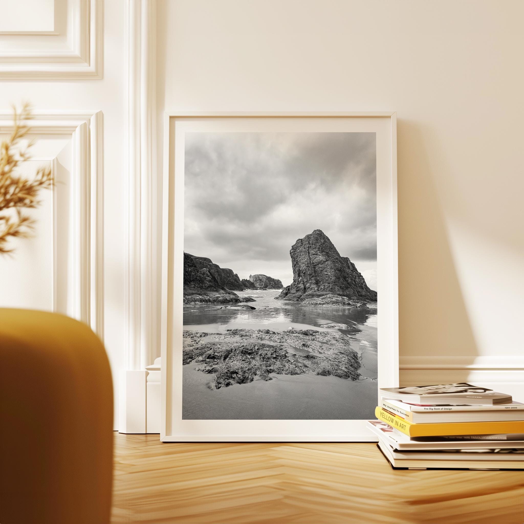 Bandon Beach Black White Photo Print Oregon Coast • Wall Art Moody • Photography Jessie Dysart Bandon Beach Black White Photo Print Oregon Coast • Wall Art Moody • Photography Jessie Dysart