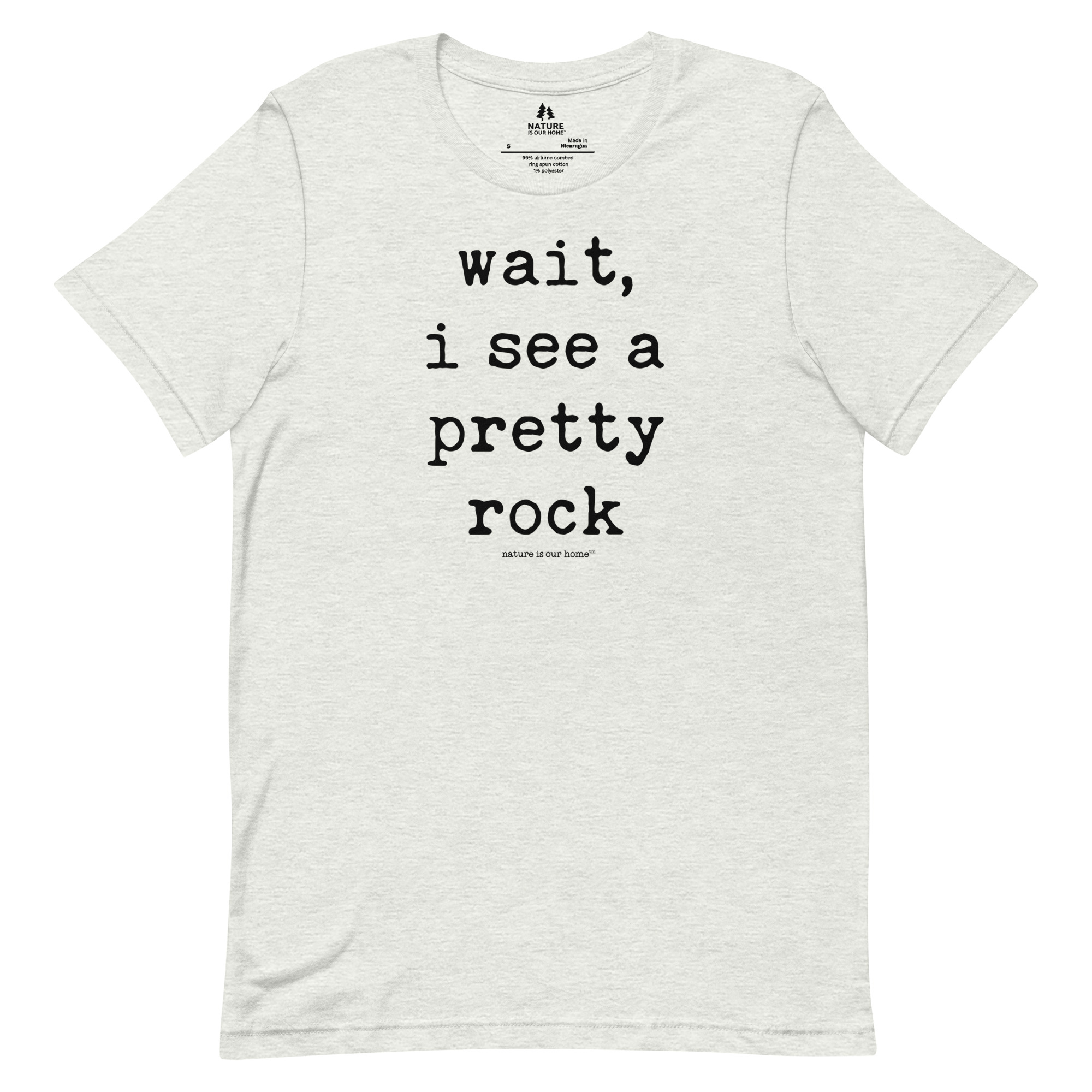 Wait I See a Pretty Rock Shirt • Funny Nature Unisex Tee • Hiking Lover Gift • Outdoorsy Wait I See a Pretty Rock Shirt • Funny Nature Unisex Tee • Hiking Lover Gift • Outdoorsy