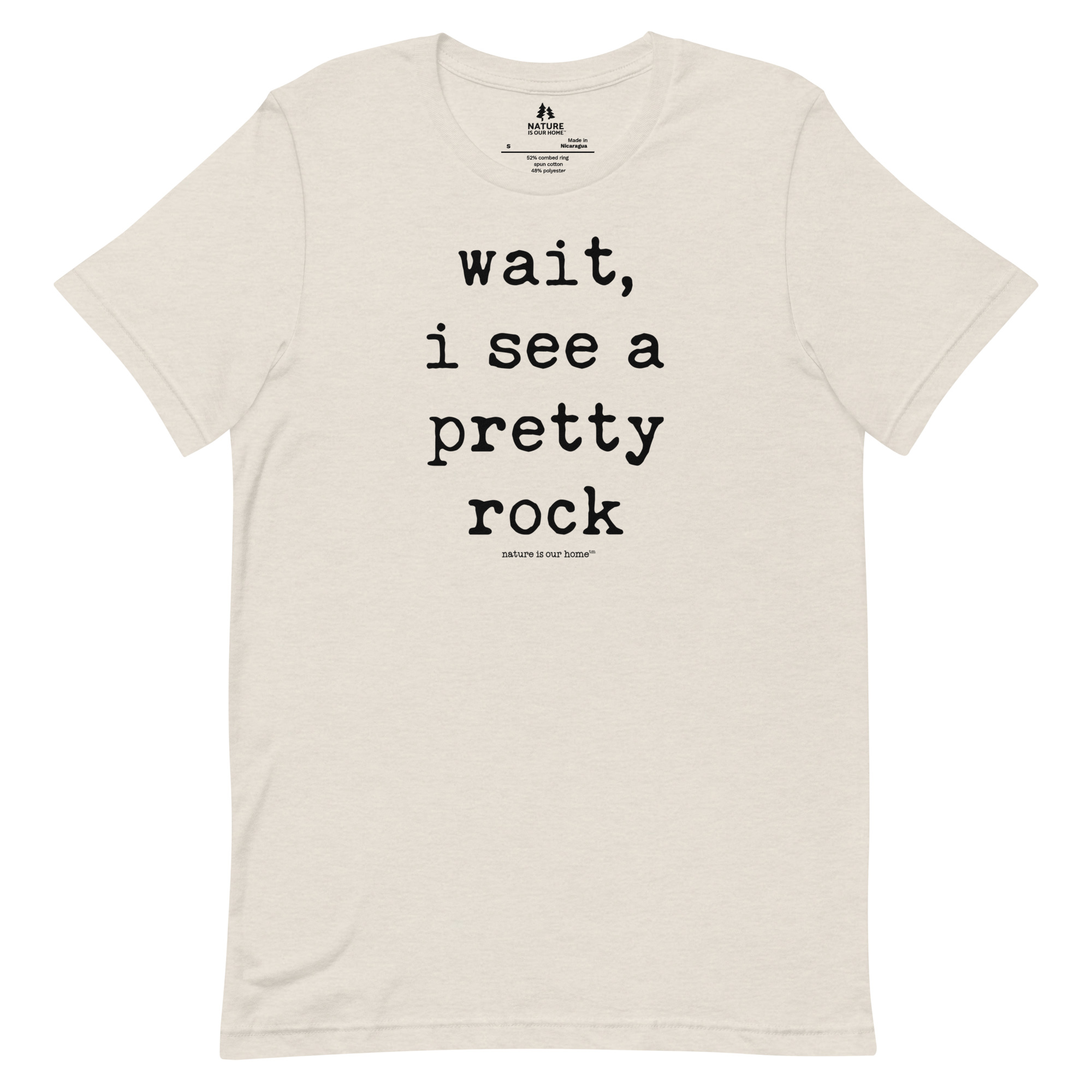 Wait I See a Pretty Rock Shirt • Funny Nature Unisex Tee • Hiking Lover Gift • Outdoorsy Wait I See a Pretty Rock Shirt • Funny Nature Unisex Tee • Hiking Lover Gift • Outdoorsy
