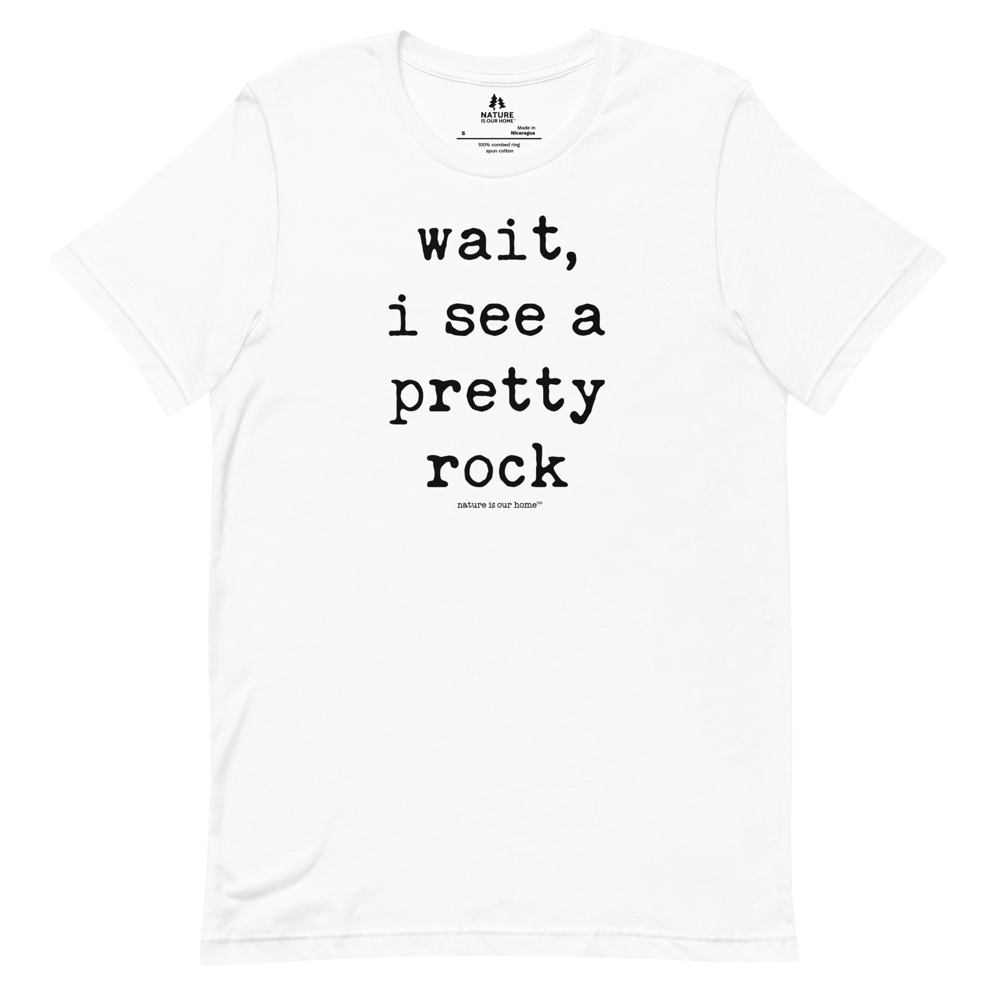 Wait I See a Pretty Rock Shirt • Funny Nature Unisex Tee • Hiking Lover Gift • Outdoorsy Wait I See a Pretty Rock Shirt • Funny Nature Unisex Tee • Hiking Lover Gift • Outdoorsy