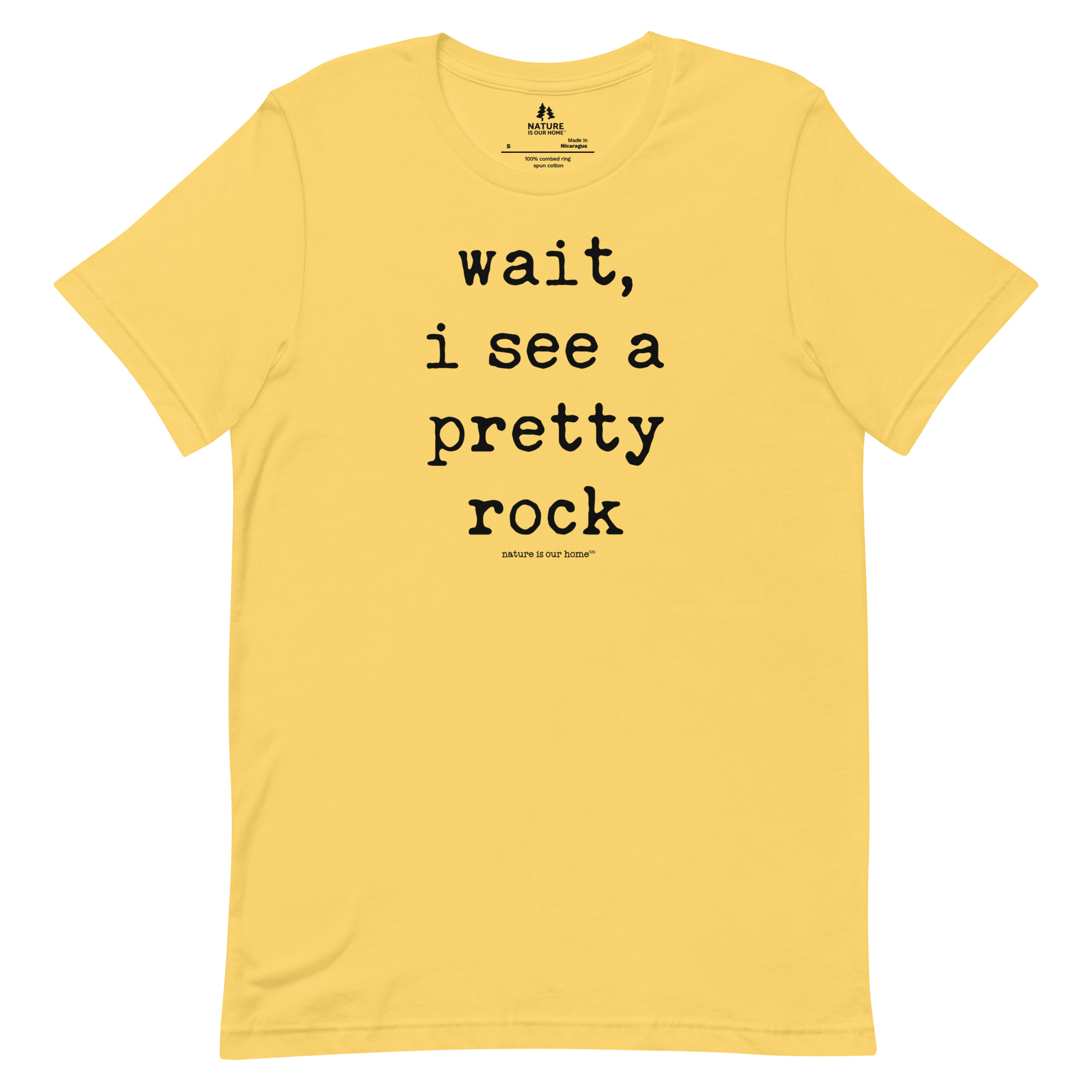 Wait I See a Pretty Rock Shirt • Funny Nature Unisex Tee • Hiking Lover Gift • Outdoorsy Wait I See a Pretty Rock Shirt • Funny Nature Unisex Tee • Hiking Lover Gift • Outdoorsy