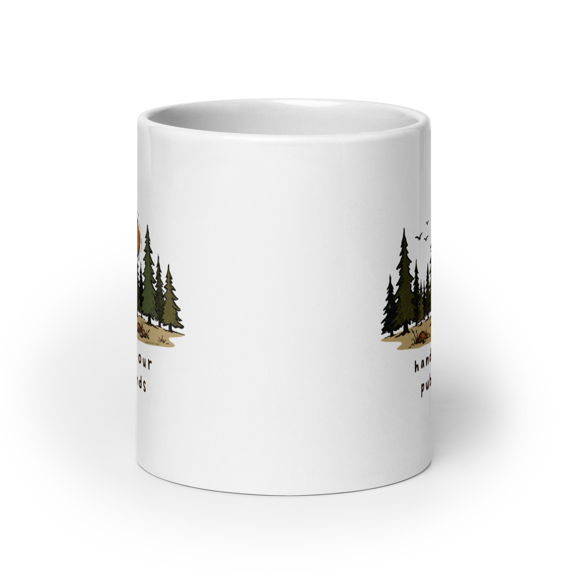 Hands Off Our Public Lands Coffee Mug, Nature Lover, National Parks, Camping, Conservation Gift Hands Off Our Public Lands Coffee Mug, Nature Lover, National Parks, Camping, Conservation Gift