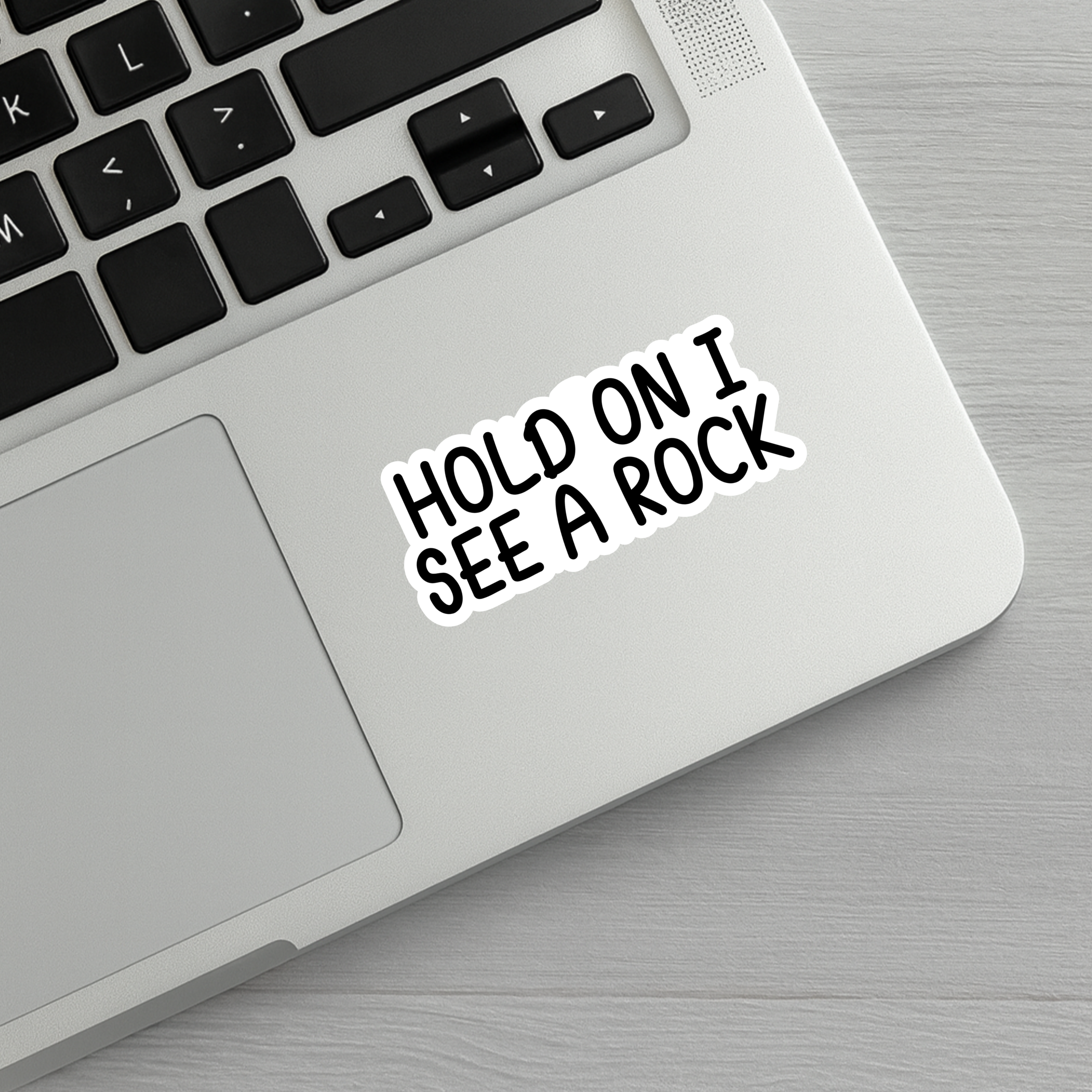Hold On I See A Rock Sticker, Funny Rockhound Vinyl Decal, Geology Lover Gift - Image 6