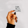 Rain Moss Ferns Sticker, Pacific Northwest Vinyl Decal, Forest Lover Gift