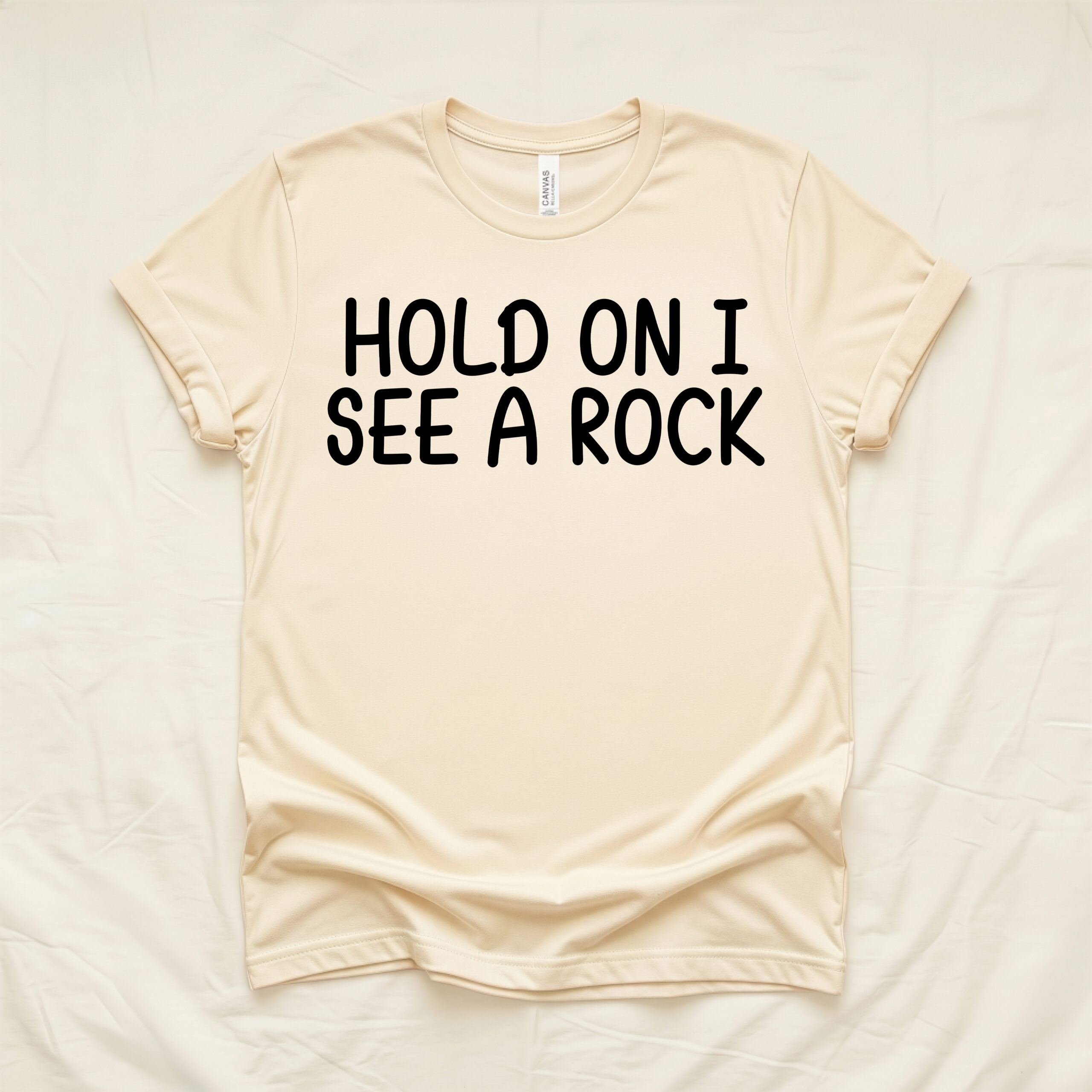 Hold On I See A Rock Shirt, Funny Hiking Tee, Nature Lover Gift, Rock Collector T-Shirt, Outdoor Adventures