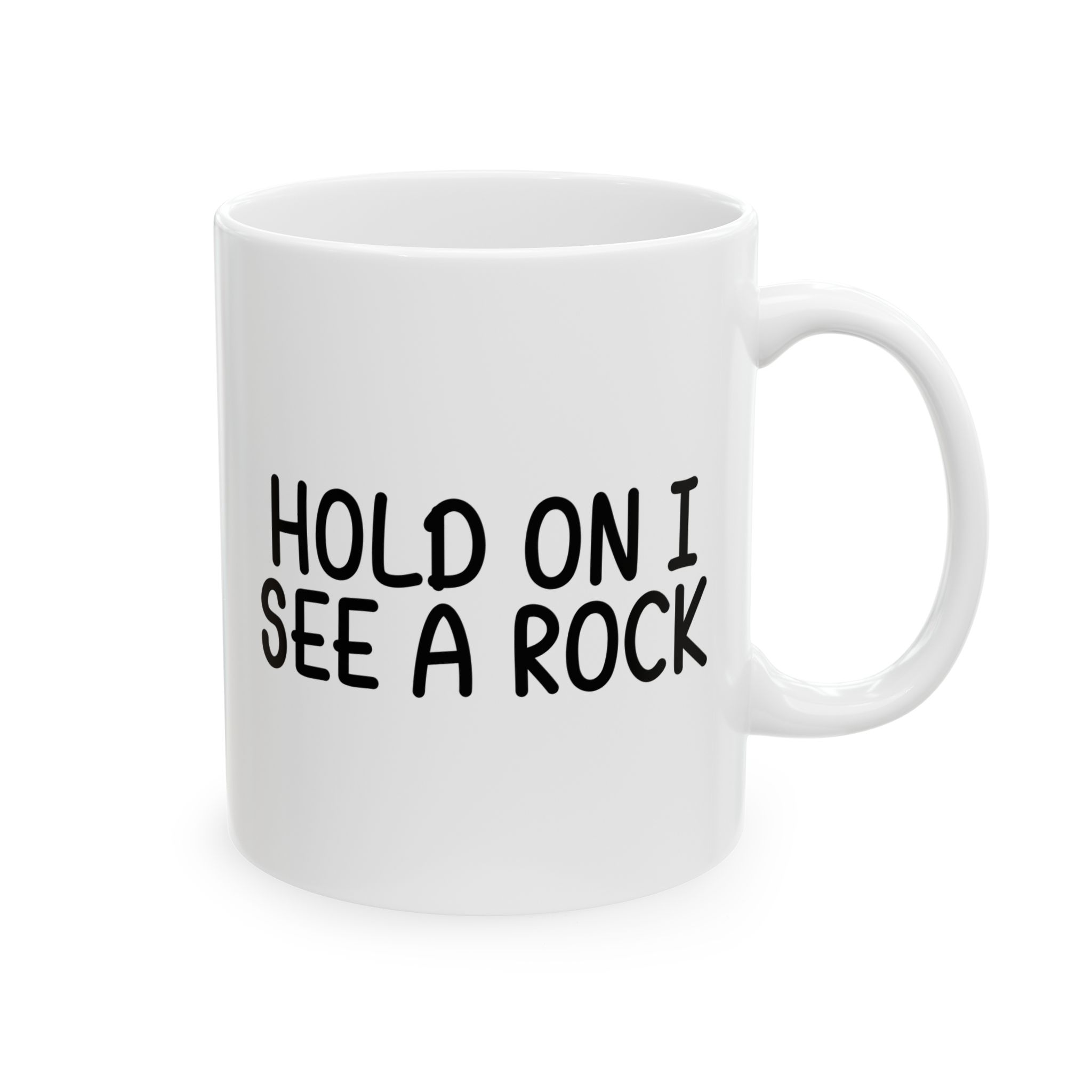 Hold On I See A Rock Mug, Funny Hiker Coffee Mug, Outdoor Lover Gift - Image 2