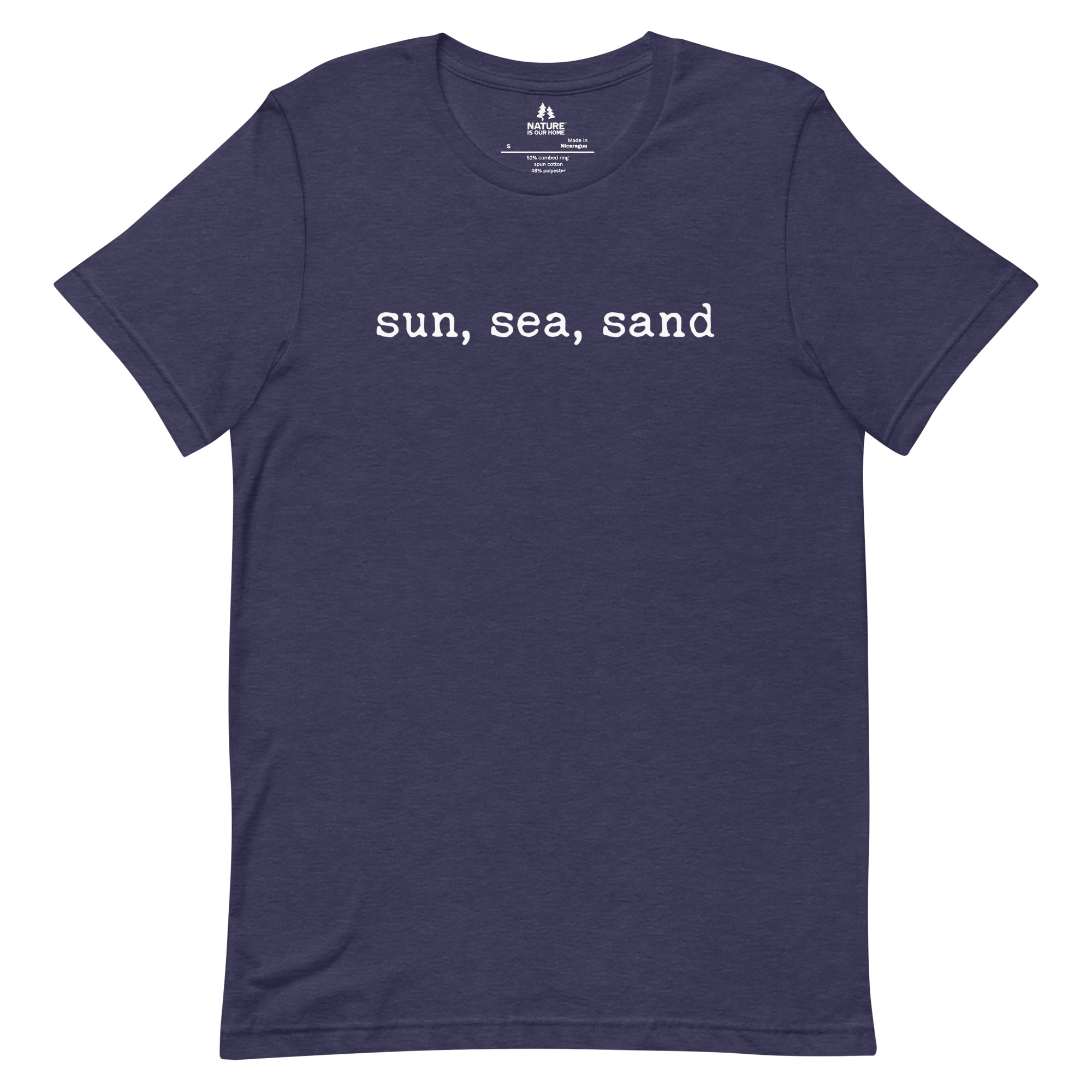 Sun Sea Sand Shirt, Beach Lover Tee, Coastal Vacation T-Shirt, Ocean Lover Gift - Image 5