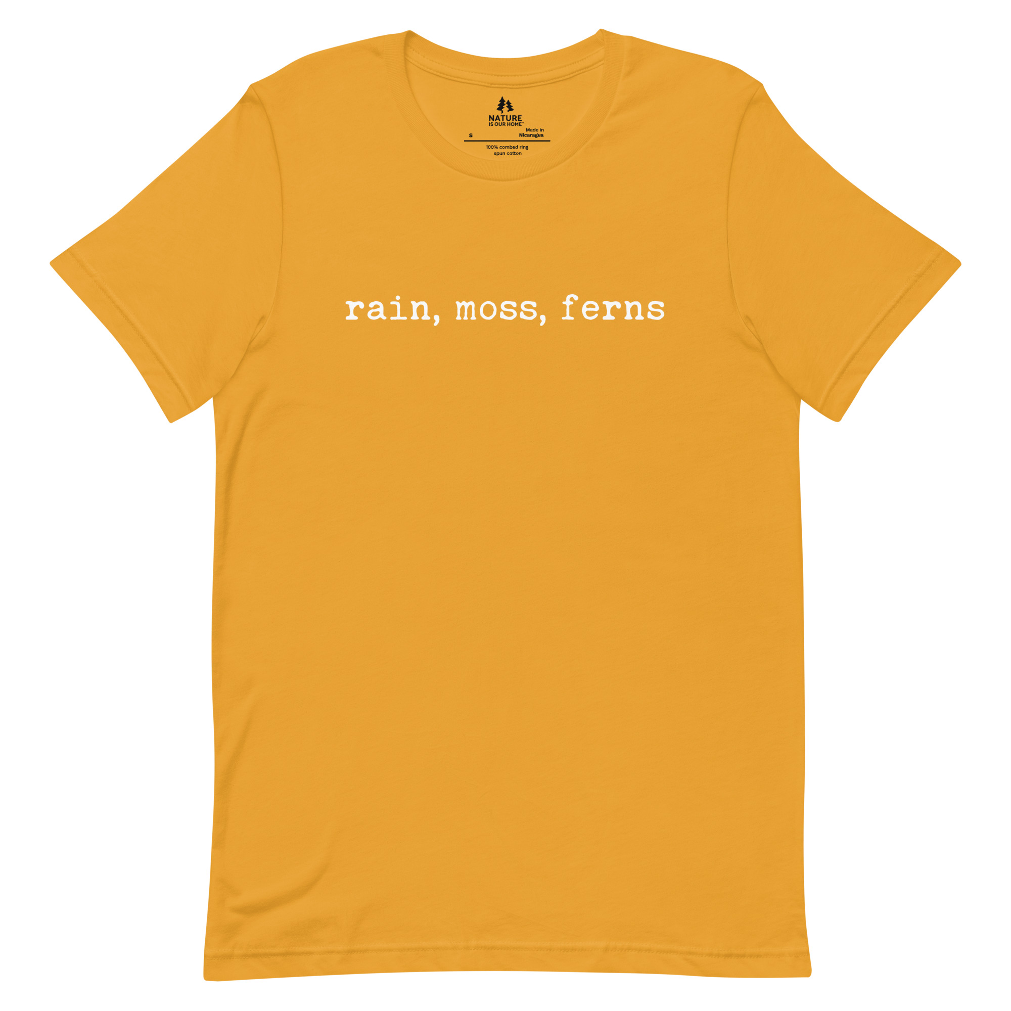 Rain Moss Ferns T-Shirt, Pacific Northwest Tee, Nature Lover, Forest Aesthetic, Outdoor Adventure Gift - Image 9