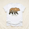 Stay Wild Bear T-Shirt, Wildlife Graphic Tee, Outdoor Adventure Gift