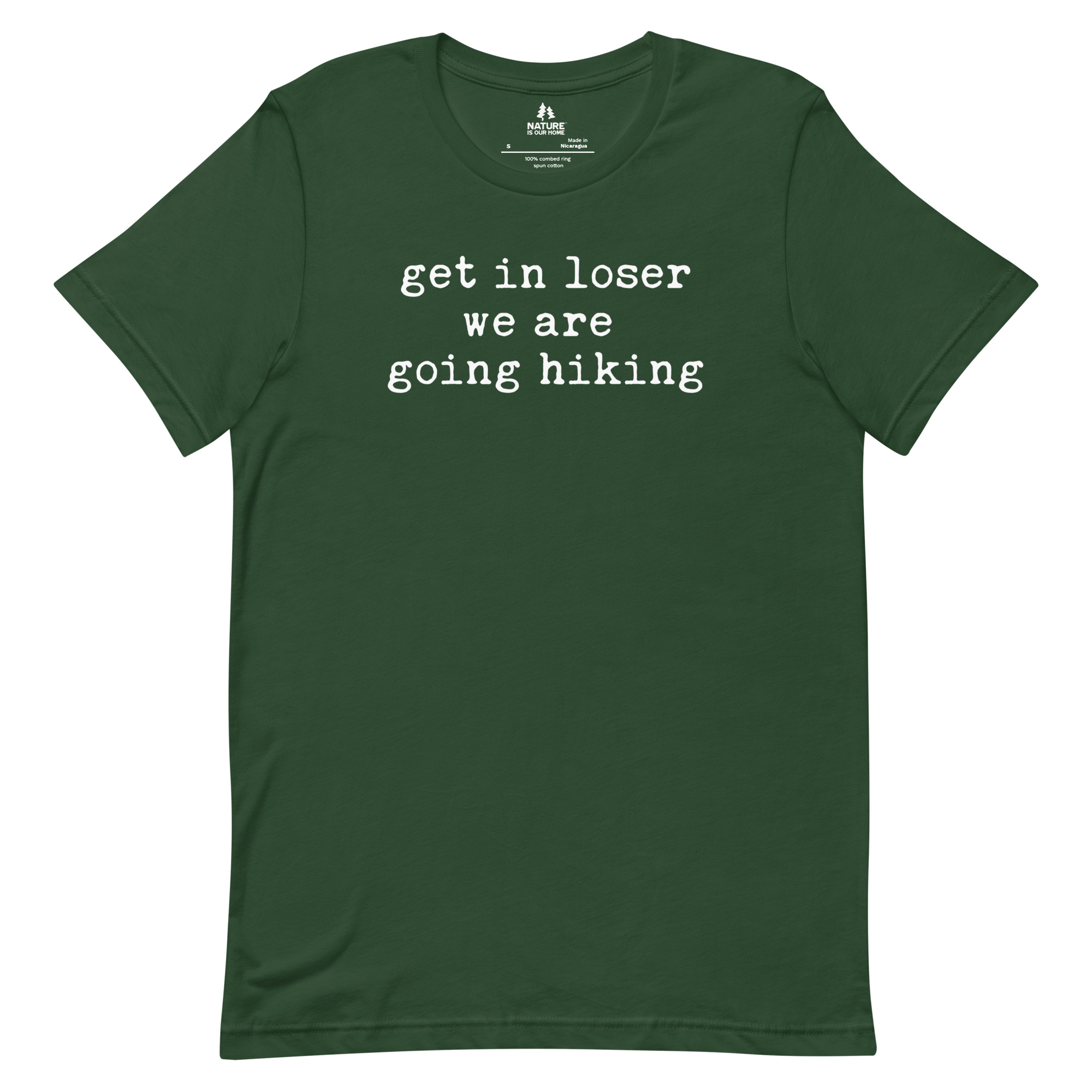 Get In Loser We Are Going Hiking Shirt, Funny Hiking Tee, Nature Lover Gift - Image 6